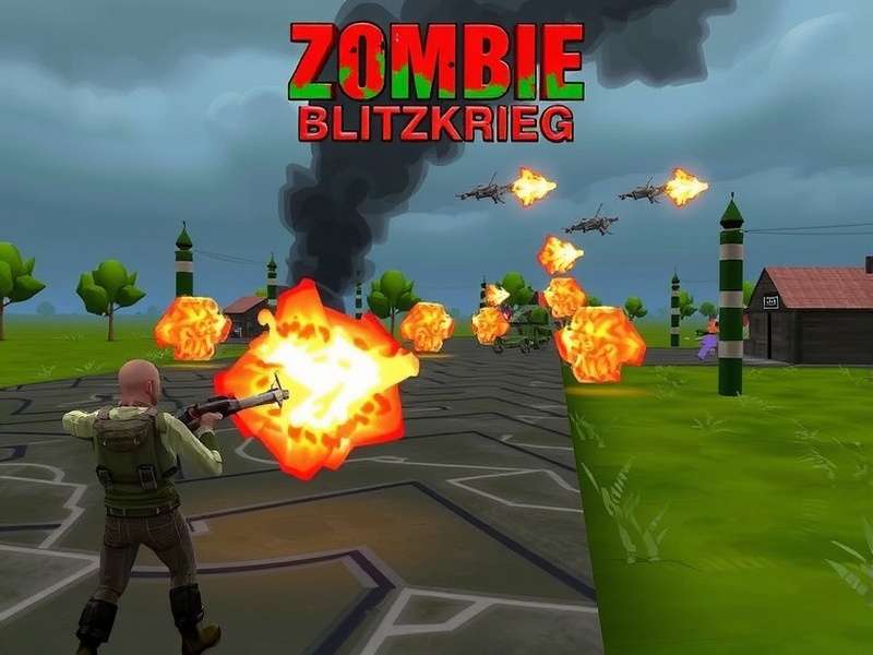 Zombie Blitzkrieg Gameplay Screenshot